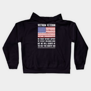 American Flag | Vietnam Veteran Definition Kids Hoodie